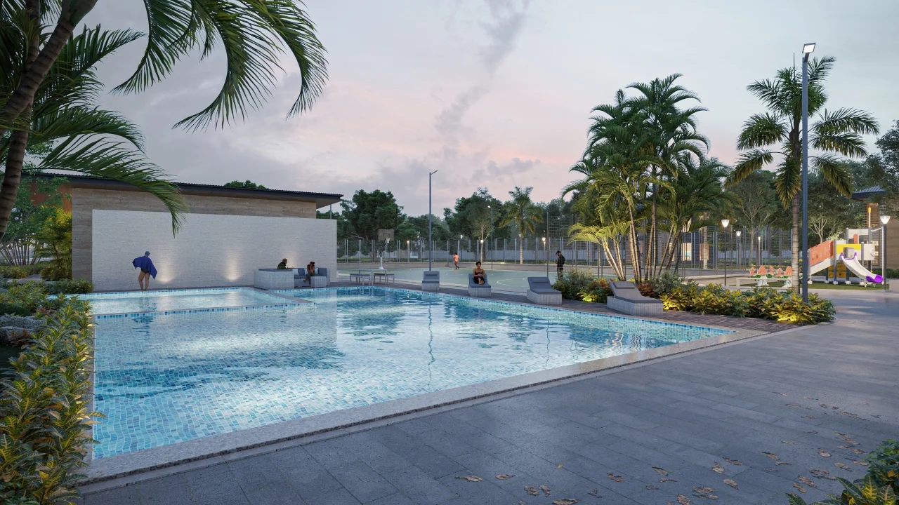 Meadow Exterior Swimming Pool